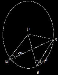 139. In ABC, ABC = 70, BCA = 40. O is the point of intersection of the perpendicular bisectors of the sides, then the angle BOC is (a) 100 (b) 120 (c) 130 (d) 140 140.