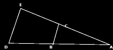 (a) 2 : 1 (b) 1 : 2 (c) 1 : 1 (d) 3 : 1 362. A line drawn parallel to BC in intersects its side AB and AC at point D and E respectively.