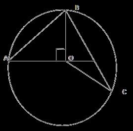 (a) BC > BD (b) BC > BD (c) BC = BD (d) Cannot say 504. In the given figure A, B, C are points on the circumference of the circle and O is the centre.
