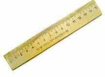 the snow Yard stick or ruler for snow and hail measuring Now