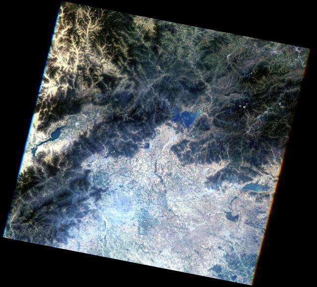 NDSV Selection of a Landsat scene