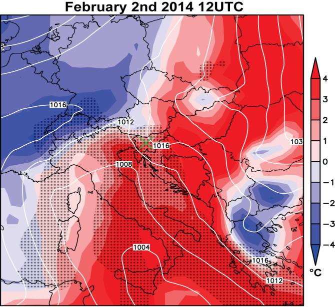 Freezing rain: Slovenia, 31 Jan - 3 Feb 2014 Freezing rain and blizzard, the worst situation in Notranjska region (SW) Warm air from S SW in upper air, T 3 C on Feb 2 Cold surface air from E, T < 0 C