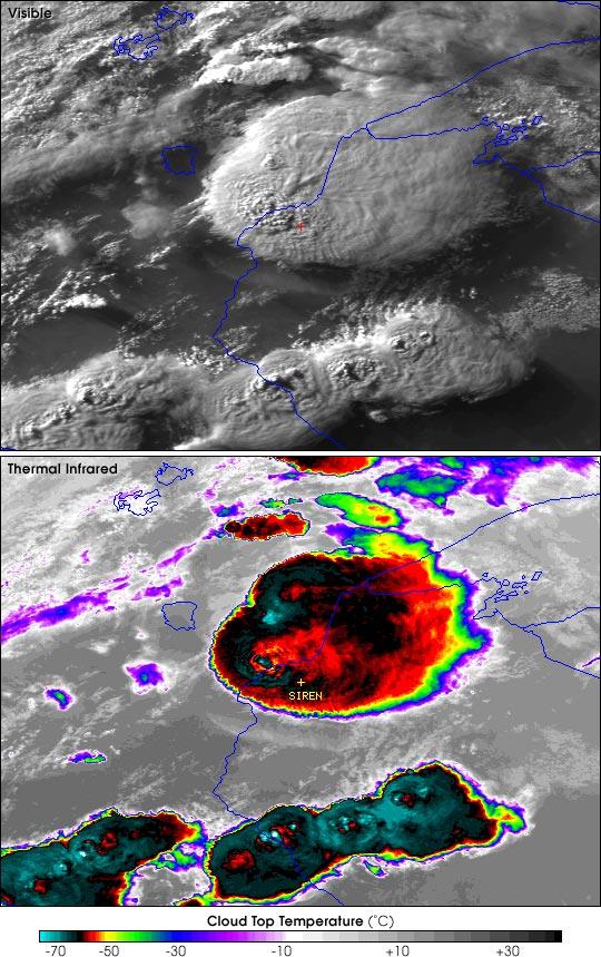 Visible and IR Imagery Visible and