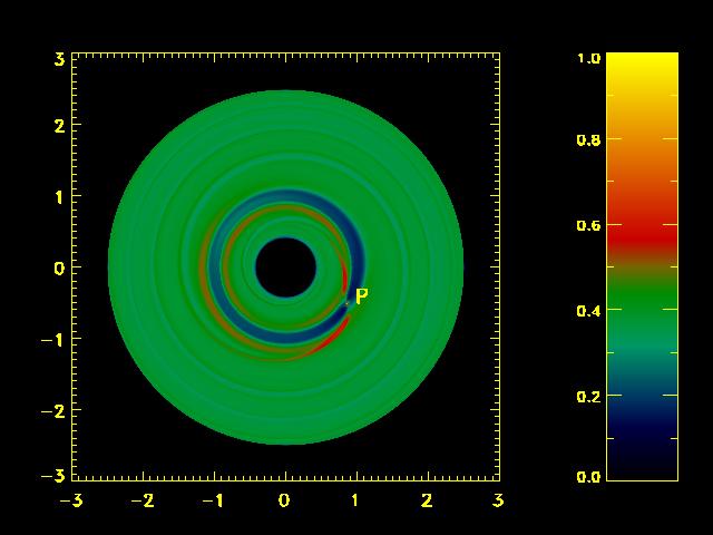 (II) Case of a Neptunian-mass planet on a circular orbit Fig.