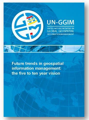 Future Trends in geospatial information management: the five to ten year vision document has endeavoured to identify the challenges which will impact the