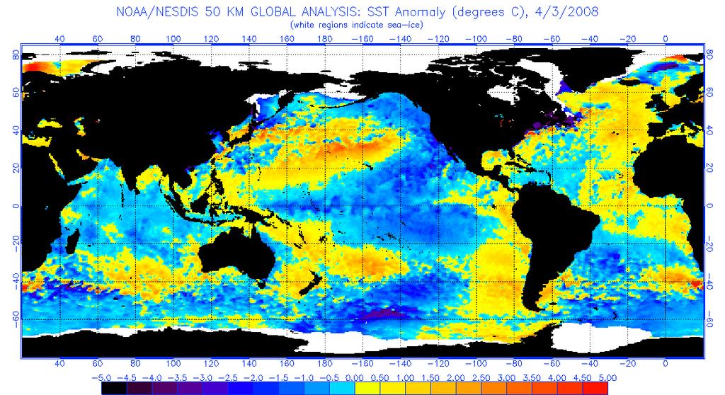 Based on this information, we believe that this La Niña event will likely continue to moderate over the next couple of months.