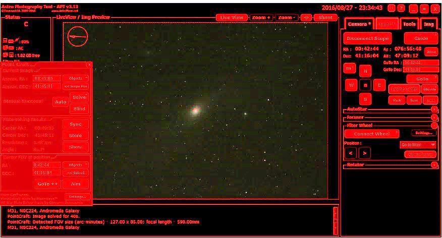Pointing Targets are not always trivial to frame Especially when they are dim Goto can help Plate solving can help Software takes image Analyzes image to determine where the telescope is