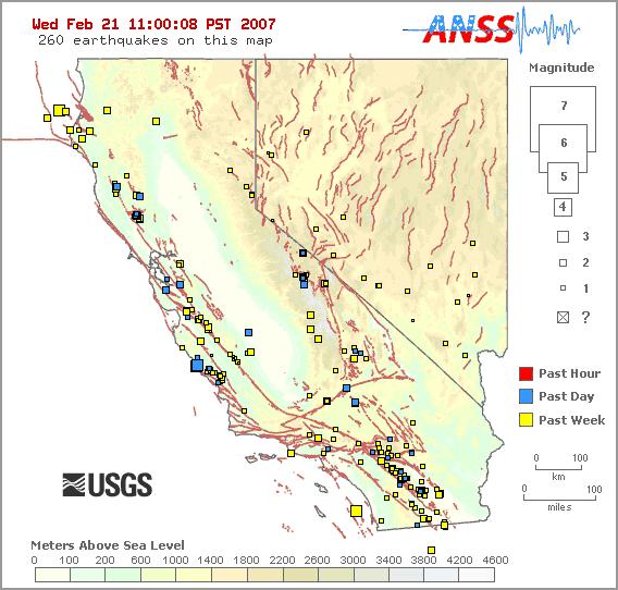 Earthquakes http://quake.usgs.