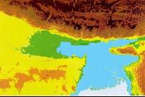 Probable inundated area WATER LEVEL TIME Joint researches at ICHARM to make flood forecasting information based on satellites: 1) Improvement of real-time satellite product of rainfall