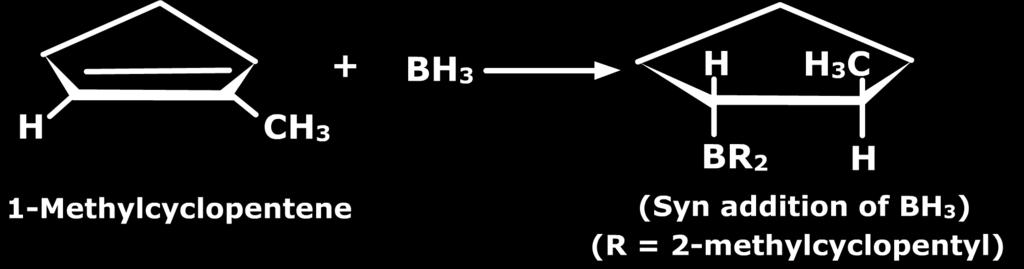 (analogous to a stable carbocation) and hence the reaction proceeds via anti-markovnikov regiochemistry.