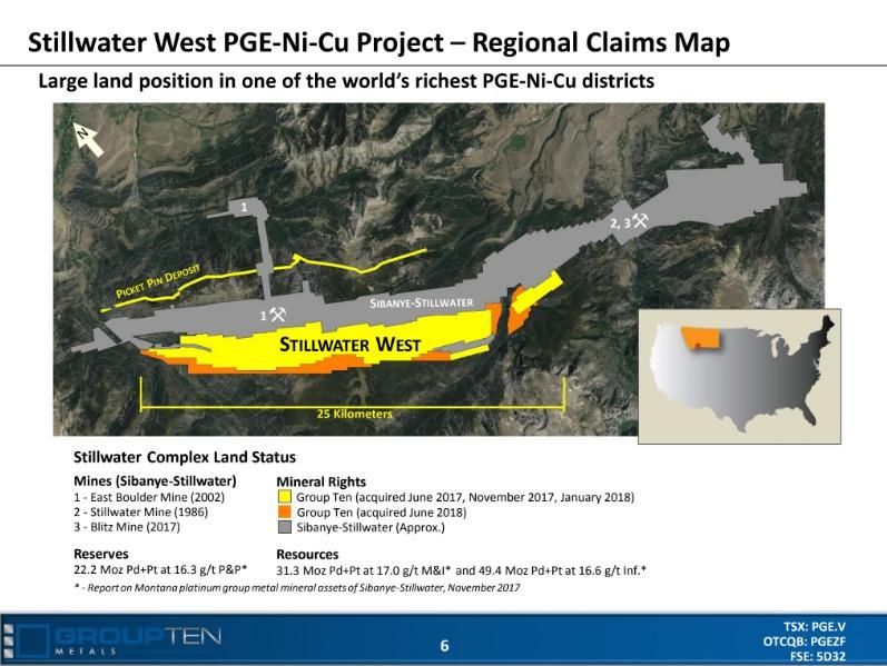 Maurice Jackson: What can you share with us regarding the geology and the potential that we have at the Stillwater West project?