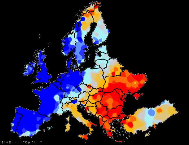 October 22, 2015 Europe Week of October 25 31 Temperature vs.