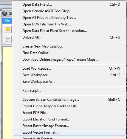 Preparation - Go to File > Export
