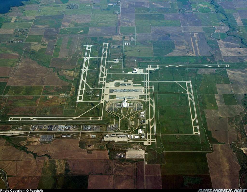 Denver International Airport 5 Runways 12,000 /. (3,658m) x 150 /. (46m) 1 Runway 16,000 /.