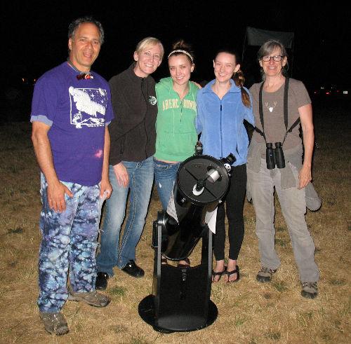 Dark-Sky Star Party Report Io August 2015 p.3 Our seventh annual Dark Sky Star Party was scheduled for Saturday, July 11th at Dexter State Park, but clouds rolled in and we had to cancel.