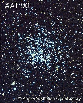 M 11 Wild Duck Cluster 3000 ly distant 150 million years