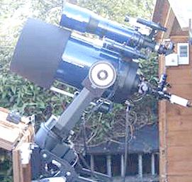 Meade LX200 10. Shows all the bits and bobs on the scope.