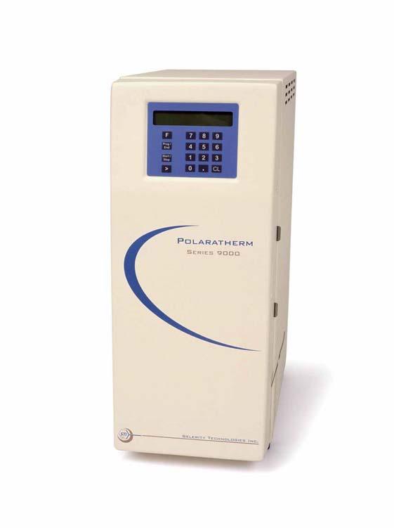 Selerity Polaratherm Series 9000 Total Temperature Controller Used in this study except where noted Forced air oven and chiller Isothermal and thermal gradient operation Sub-zero to 200 C Thermal