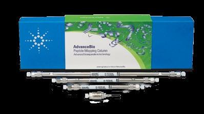 AdvanceBio Peptide Mapping columns help you quickly resolve and identify amino acid modifications in primary structures.