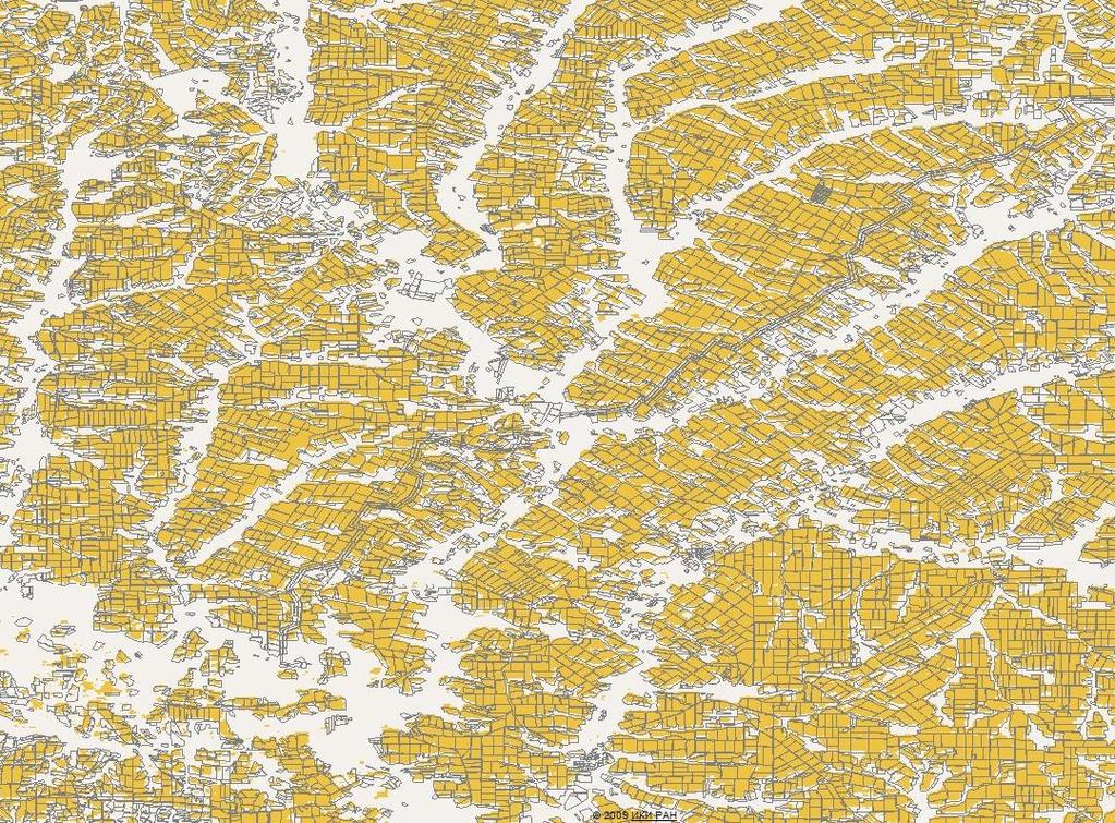 MODIS derived arable lands map