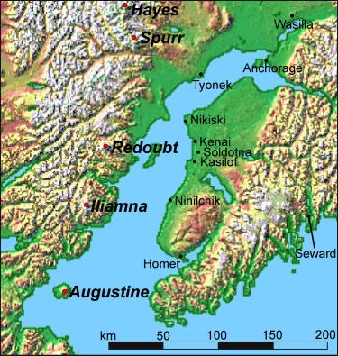 Module 1, Investigation 2: Figure 1 Locator map of Mount Spurr in Alaska Ray Sterner, Johns Hopkins