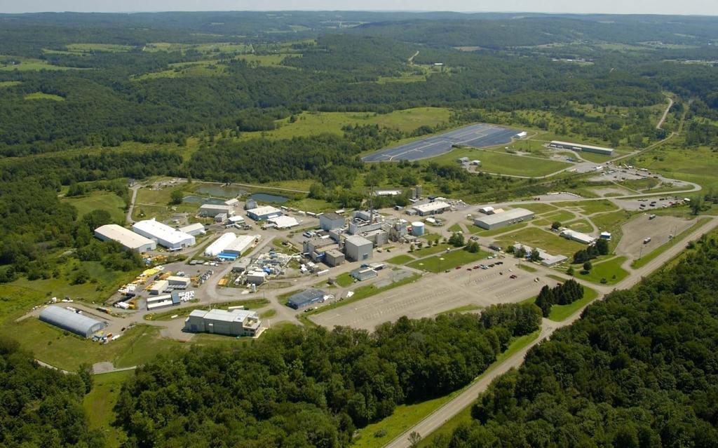Western New York Nuclear Service Center Today North Plateau Groundwater Plume Radioactive Waste Storage Facilities Liquid Waste Treatment Facility Lagoons State-Licensed