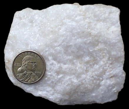 A good example is QUARTZ: quartz has a beautiful hexagonal crystal shape, but when struck with a hammer, the mineral