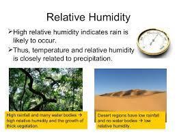 Higher humidity causes perspiration to evaporate slowly.