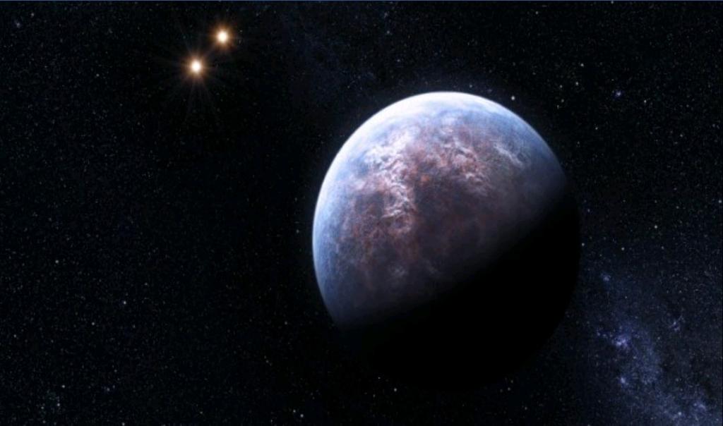 3 A planet is detected around another star system.