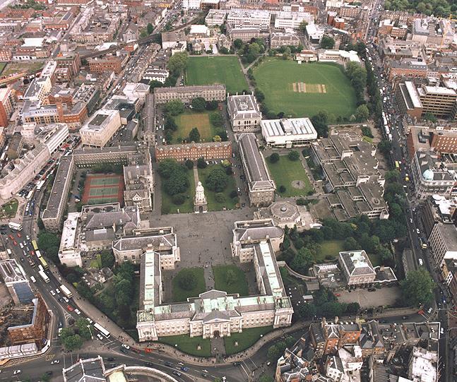 Trinity College aerial