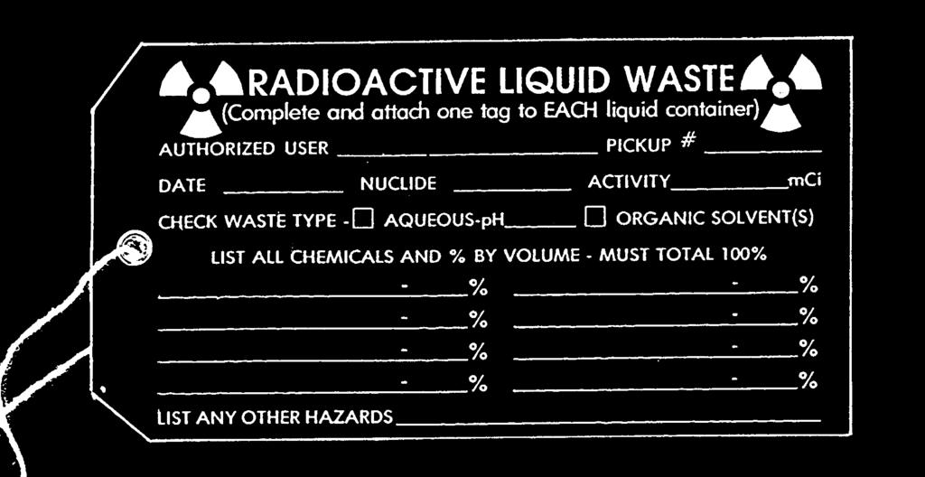 Lab 2 -- UW Radiation Safety Program 295 is covered with absorbent paper and there is a tray to use for carrying glassware.