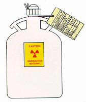 296 Radiation Safety for Radiation Workers Appendix C) insuring that all constituents are identified by percent (%) of weight or volume and tie it to the bottle.