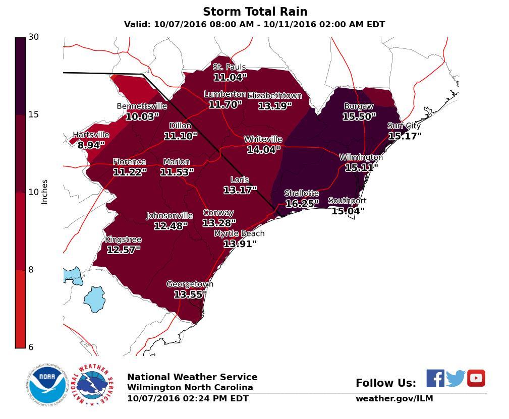 Rainfall Information Life Threatening Flash Flooding Becoming More Likely! Heavy rain is expected, and the potential for flash flooding has increased.