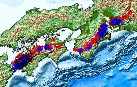ETS in southwest Japan composed of Tremor (LFE), Short-term SSE, and VLF