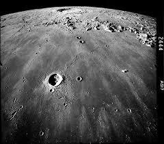 When we look up at the Moon we can only see the part lit up by the Sun. We would not be able to see the Moon from Earth without sunlight. On the Moon The Moon s surface is not flat and smooth.