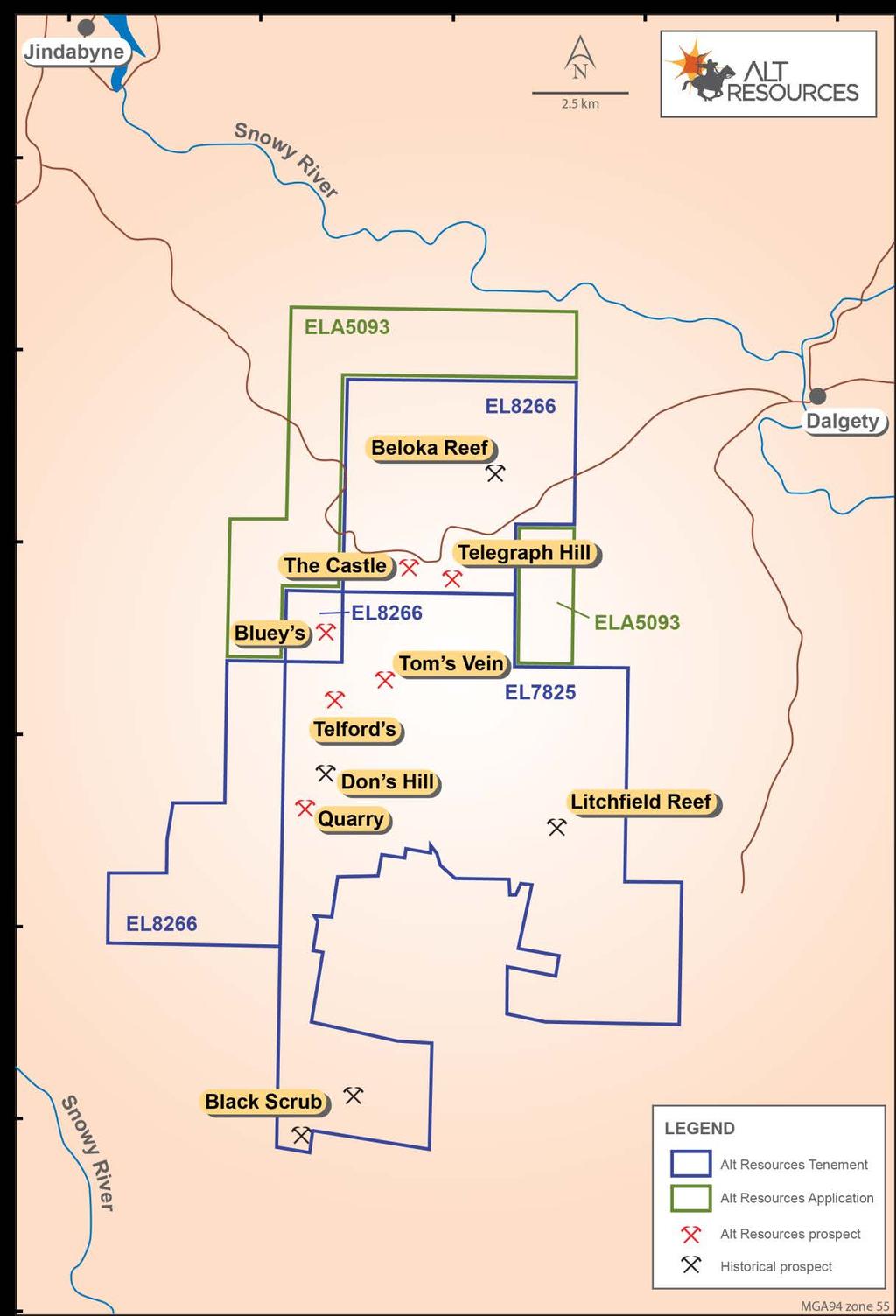Exploration Pty Ltd (GFM), is being explored as a joint venture (The JV) with Alt Resources Ltd, which is currently seeking listing on the ASX through an