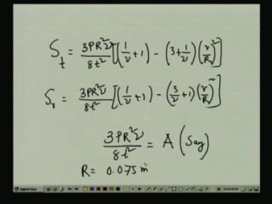 (Refer Slide Time: 49:14) S t equal to 3 PR square nu 8 t square 1 by nu plus 1 minus 3 1 upon nu small r by capital R