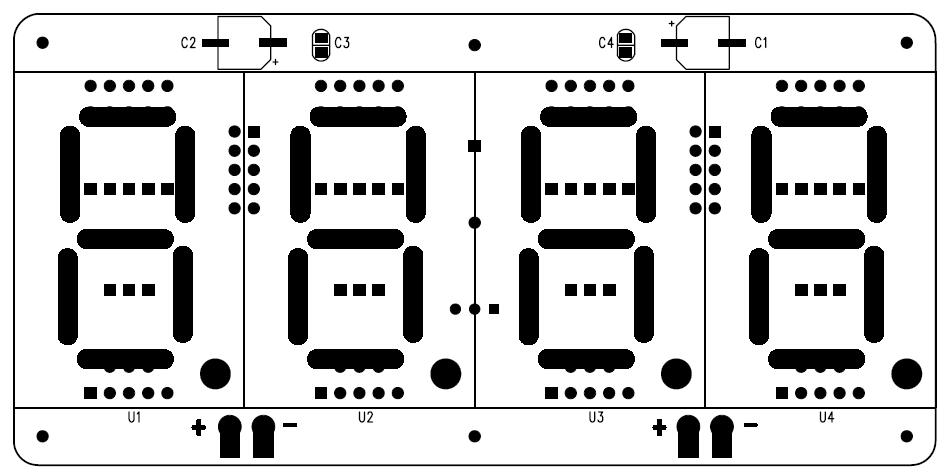 We are here just for you! Figure Top Part Layout Figure Bottom Part Layout -. Main Feature --. digits -segment.inches LEDs are installed on this panel, those segments are common cathode type. --. *0pin interface for power serializing and data transferring, data inputs from J and flows out from J.