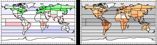 GOSAT data, collected and archived, can be used to map the seasonal variations and annual trends of XCO2 and XCH4 on regional and global scales.