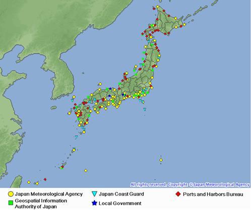1 Distribution of Argo floats May 2014 in the North Pacific Japanese contribution is denoted by red. 3.