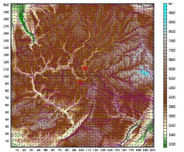 Mesoscale inverse modeling WRF-FDDA-CH4 modeling system - WRF-FDDA system at 9km/3km/1km run over the Marcellus shale, coupled to a backward particle model LPDM - Assimilation of operational WMO data