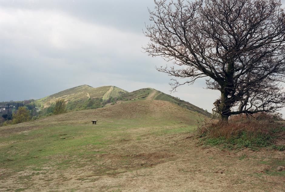 Figure 4 The Malvern Hills, looking north from near Wynds Point, comprising hard igneous rocks of the Malvern Complex.
