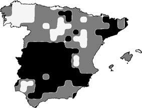 DOWNSCALING SEASONAL PRECIPITATION FORECASTS OVER SPAIN 417 Area percentage 8 Observed Forecasted 7 6 5 4 3 2 1 RCA RCA ANALOG ECMO ECMO ANALOG Fig. 11.