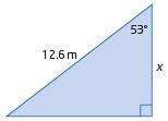 6 The angle of inclination of the hill is approximately.6. Course Review Question 68 Page 5 x a) cos5.