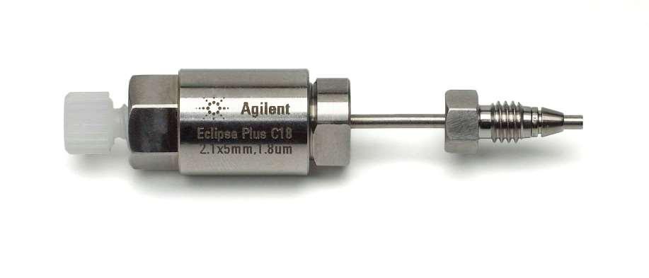 Fast Guard columns Guard Integrated tubing Fitting/Ferrule (included with guard) Agilent Fast Guards for UHPLC are a one-piece guard hardware solution designed for use with InfinityLab Poroshell 120