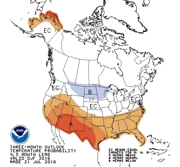 Seasonal Outlook for Dec-Jan-Feb NWS Climate Prediction Center