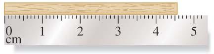 Measurements What is the length of this piece of wood? What is the first digit? Any uncertainty in the digit? 4 What is the second digit? Any uncertainty in this digit? 4.5 What is the third digit?