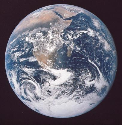 Which direction does Earth rotate? A. West B. East C.