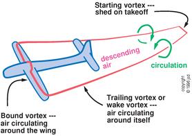 Vortices around an Airplane 1