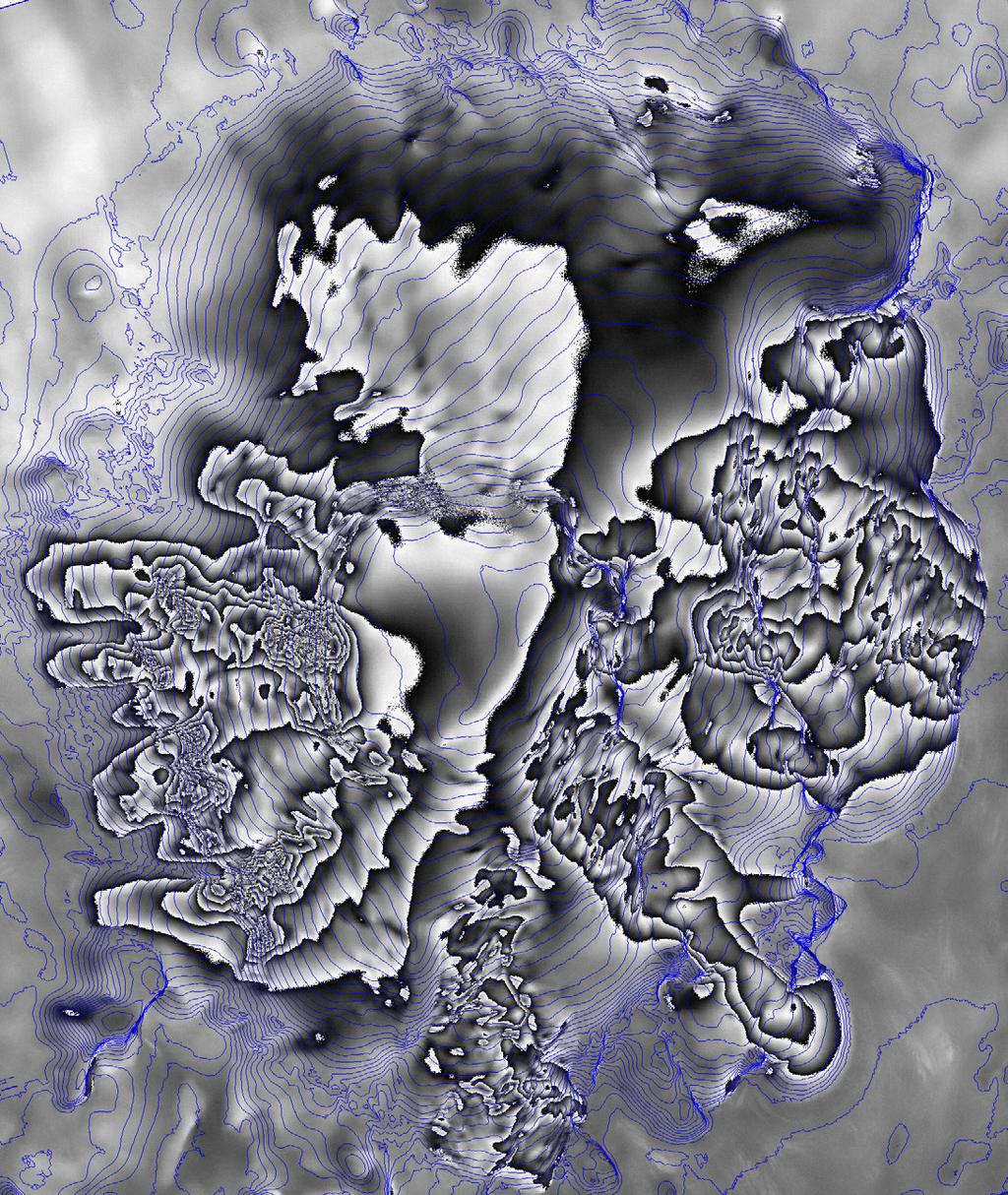 Þjorsarjökull is located on the eastern side of Hofsjökull ice cap, north of Múlajökull.